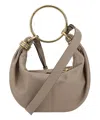 Chloé Bracelet Hobo Bag In Beige