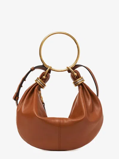 Chloé Hobo Bracelet Bag In Brown