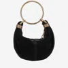 Chloé Bracelet Hobo Bag Mini Leather In Black