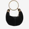 Chloé Bracelet Hobo Bag Mini Leather In Black