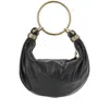 Chloé Bracelet Hobo Bag Small Leather In Black
