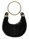 Chloé Bracelet Hobo Bag Mini Leather In Black