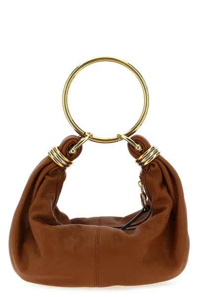 Chloé 'bracelet Hobo' Small Handbag In Brown