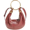 Chloé Chloè Bracelet Small Leather Hobo Bag