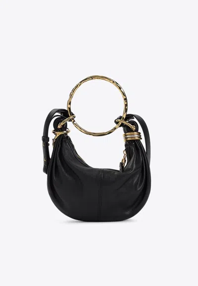 Chloé Bracelet Shoulder Bag In Black