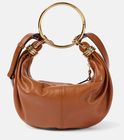 CHLOÉ CHLOÉ BRACELET SMALL LEATHER SHOULDER BAG