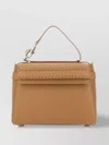 Chloé Chloe Women Camel Leather Small Nacha Handbag In Brown