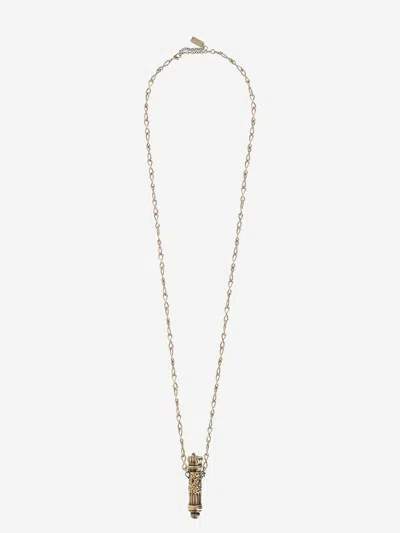 CHLOÉ CHLOÈ BRASS NECKLACE