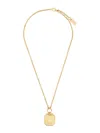 Chloé Chloe' Women Brass Necklace In Gold
