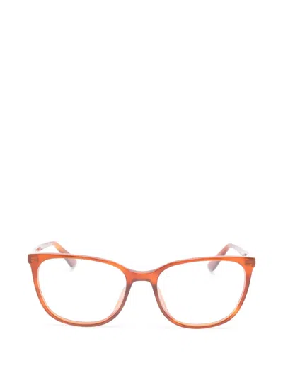 Chloé Browline Glasses In Brown