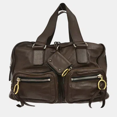 Pre-owned Chloé Brown Betty Handbag