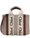 Chloé Brown Canvas Woody Tote (authentic Pre-loved)