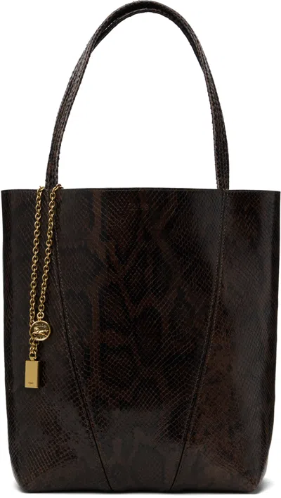 CHLOÉ BROWN 'CHLOÉ SPIN' TOTE