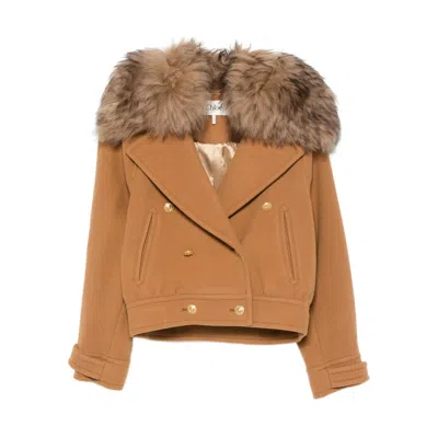 Chloé Brown Jackets - Bomber Jackets Women