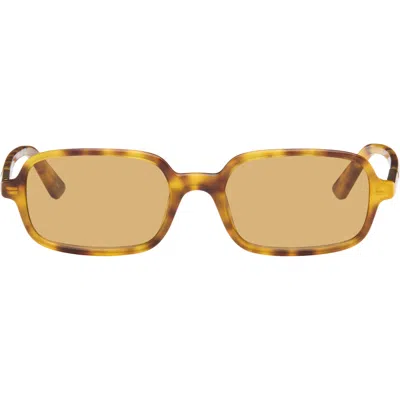 Chloé Brown Judy Sunglasses In Gold