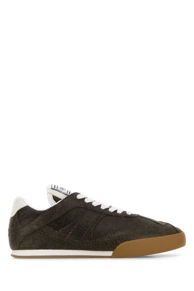 Chloé Brown Lace Up Sneakers
