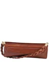 Chloé Brown Leather Braided Strap Shoulder Bag (authentic Pre-loved) In Brown