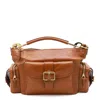 Chloé Leather Camera Bag In Clay Brown