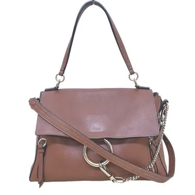 Pre-owned Chloé Brown Leather Handbag Shoulder Bag ()