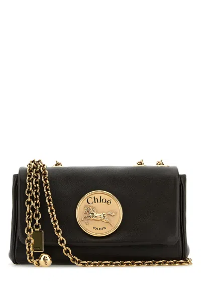 Chloé Chloe Brown Leather Heritage Shoulder Bag