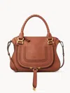 Chloé Brown Leather Medium Marcie Handbag