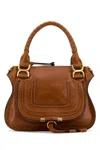 Chloé Marcie Mini Double Carry Leather Shoulder Bag