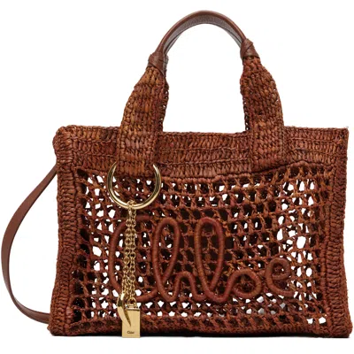 Chloé Brown Made For A Woman Edition Summer Banana Tote