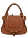 Chloé Chloe Women Brown Leather Medium Marcie Handbag In Brown