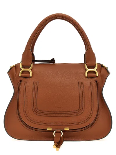 Chloé Brown Marcie Satchel Bag