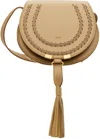 Chloé Brown Marcie Small Saddle Bag In 272 Creamy Brown