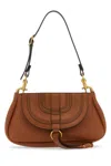 Chloé Brown Marcie Small Shoulder Bag In Brown