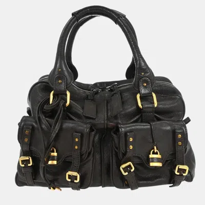 Pre-owned Chloé Brown Paddington Duffle Handbag