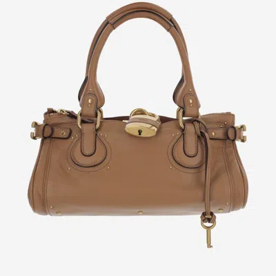 Chloé Women Brown Paddington Shoulder Bag, Onesize Luxury Shoulder Bags For Women Darveys