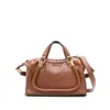 Chloé 24 Leather Handbag Adjustable Strap In Brown