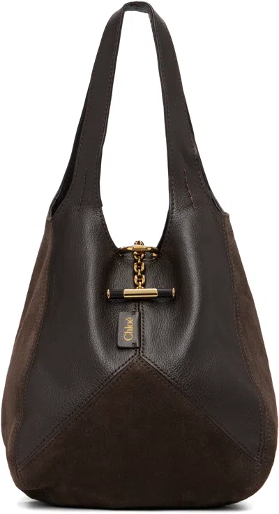 Chloé Brown Small '' Balloon Tote