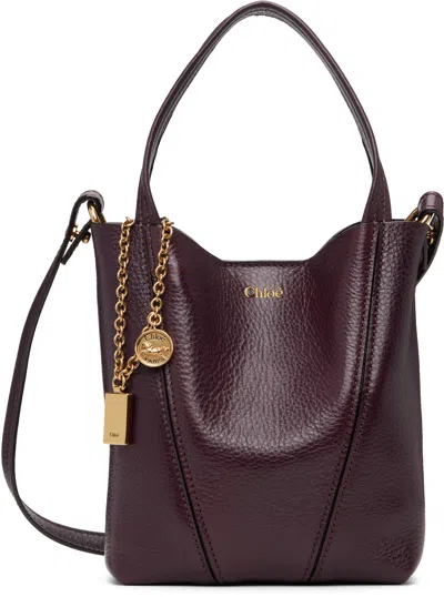 Chloé Brown Small '' Spin Tote