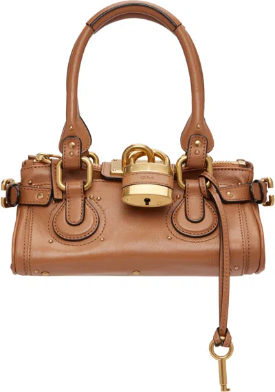CHLOÉ BROWN SMALL PADDINGTON BAG