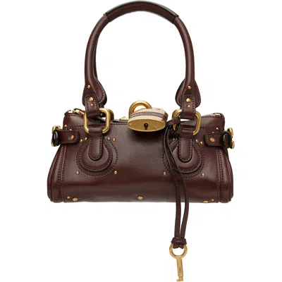 Chloé Small Paddington Shoulder Bag In Brown