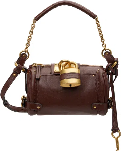 Chloé Brown Small Paddington Chain Bag