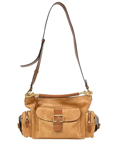 Chloé Brown Suede Camera Bag (authentic Pre-loved)