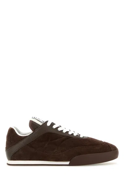 Chloé Chloe Brown Suede Chloè Kick Sneakers