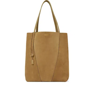CHLOÉ CHLOÉ BROWN TOTE BAGS WOMEN