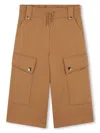 Chloé Wide-leg Cargo Trousers In Brown