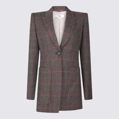 Chloé Brown Wool Blazer