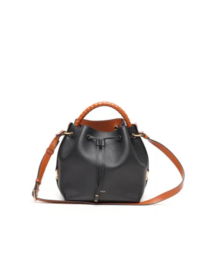 Chloé Bucket Bag In Black