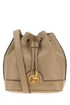 Chloé Chloe Cappuccino Leather Bucket Bag In Brown