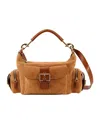 Chloé Buckle Shoulder Bag In Brown