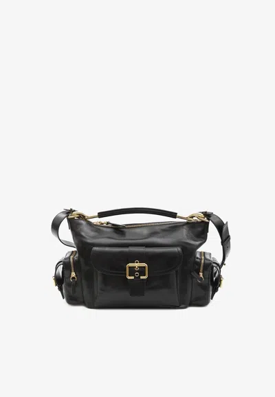 Chloé Buckled Leather Camera Bag