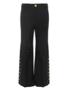 Chloé Button-detail Trousers In Black