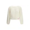 Chloé Buttoned-up Cardigan In Neutral